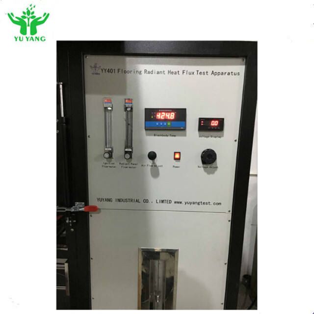 Aparato de prueba de flujo de calor radiante para pisos conforme a ISO 9239-1 ASTM E 846 con altura de llama ajustable de 60-120 mm y medición de flujo de calor de 0-15 Kw/m2