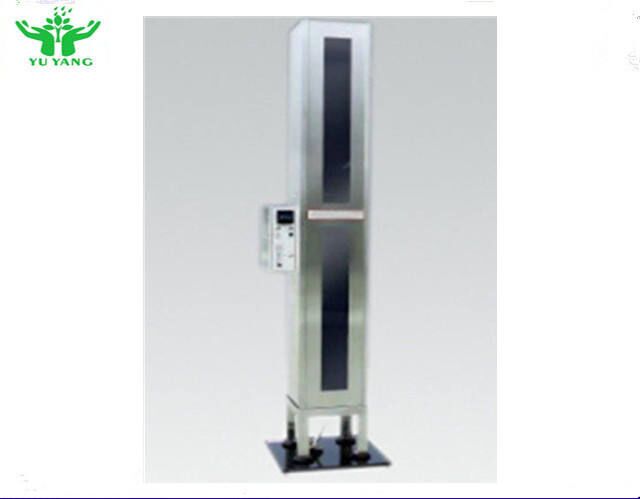 NFPA 701-2004 Métodos 2 Probador de propagación de la llama con 800BTU/ft3 ~ 1000BTU/ft3 Calor del quemador con boquilla de 100 mm y estructura de acero inoxidable 304