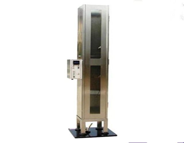 NFPA 701-2004 Métodos 2 Probador de propagación de la llama con 800BTU/ft3 ~ 1000BTU/ft3 Calor del quemador con boquilla de 100 mm y estructura de acero inoxidable 304