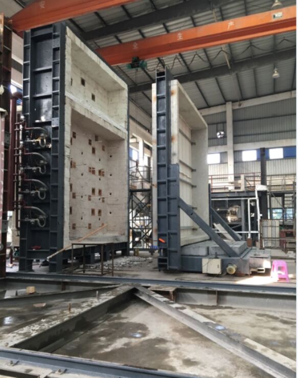 Horno de Prueba de Resistencia al Fuego Vertical Conforme a ISO 834 con Temperatura de 1200 °C y Construcción Modular