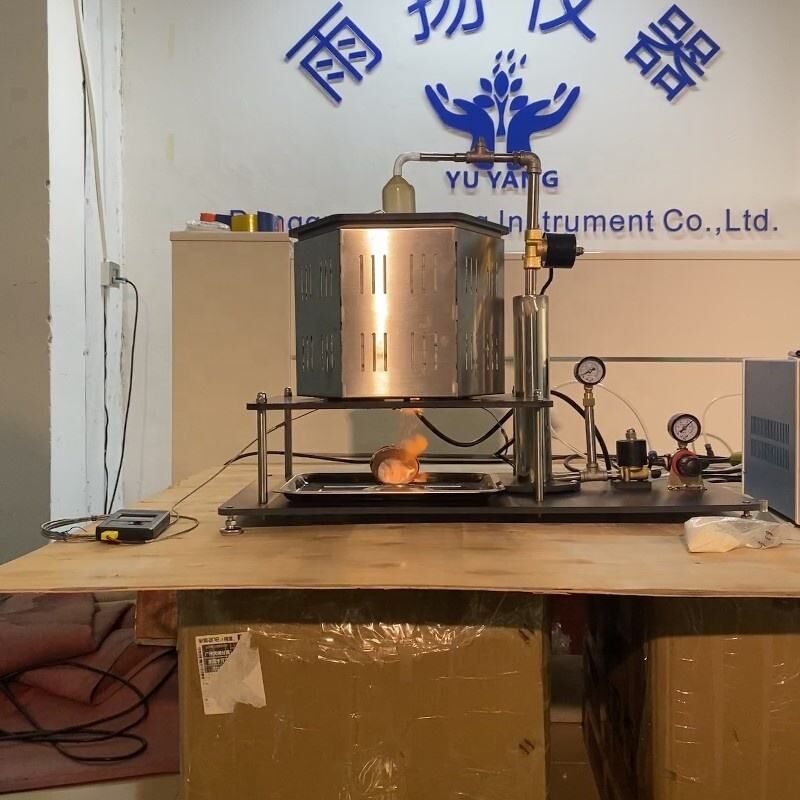 230V 50Hz Probador de temperatura de ignición mínima de polvo combustible con máquina de prueba de inflamabilidad a presión de 0 ~ 1 bar