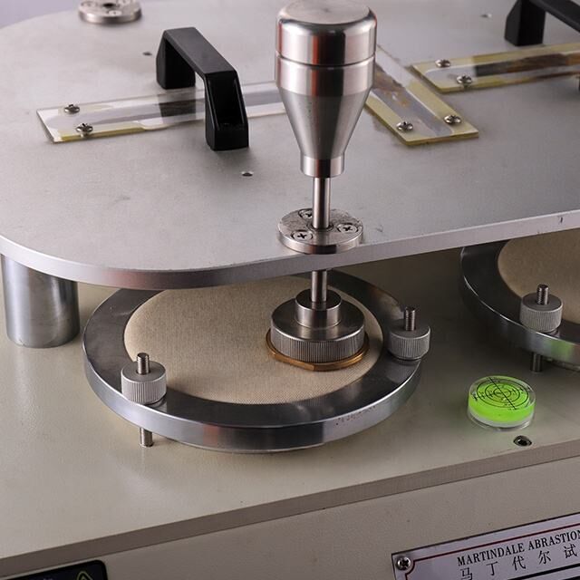 Probador de abrasión Martindale de alta precisión con 8 cabezales de prueba para el cumplimiento de normas internacionales