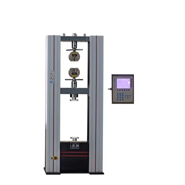 Máquina de ensayo universal de 100 kN de fuerza máxima de ensayo con control de pantalla táctil y pantalla digital computarizada