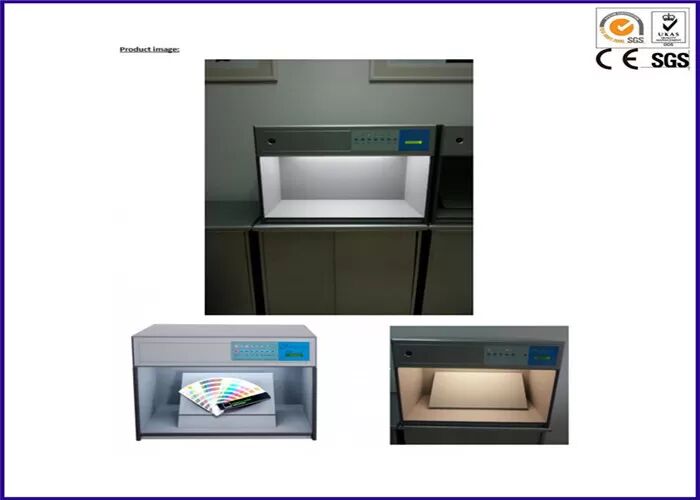 Cabinet de coincidencia de color YUYANG Cabinet de evaluación de color de fuente de luz estándar para inspección de tinta de pintura textil