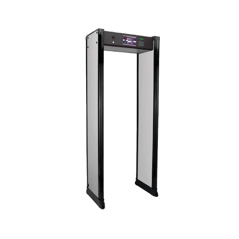 Paseo a través del detector de metales puerta de seguridad entrada puerta de detección de metales precio de fábrica