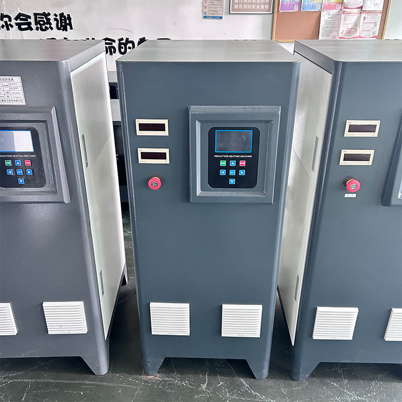 Máquina de calentamiento por inducción automática para soldadura de tubos de cobre 220V Fácil de operar con componentes centrales PLC Caja de engranajes rodamientos engranaje