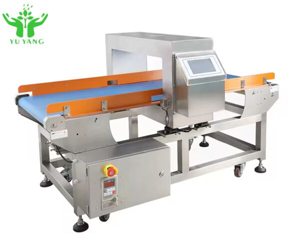 Sistema de transporte de detector de metales de alimentos industriales de alta sensibilidad para la detección de objetos extraños