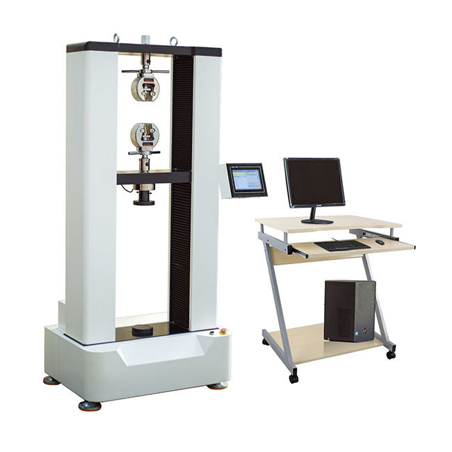 Máquina de ensayo de tracción universal de doble columna de 100kN para acero y aluminio ASTM E8 ISO 6892