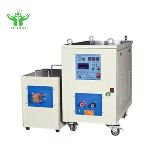 Equipo de calefacción por inducción de 60 kW de alta potencia controlado por PLC para la forja de acero y el tratamiento térmico de metales