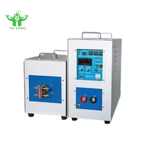 Equipo de calefacción por inducción de 60 kW de alta potencia controlado por PLC para la forja de acero y el tratamiento térmico de metales