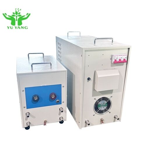 Calentador de Inducción IGBT Controlado por PLC YUYANG 25kW 380V Ecológico Alta Eficiencia para Recocido Templado Soldadura Fuerte Forjado de Metales