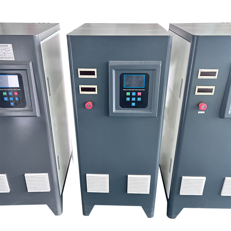 Calentador de inducción de alta frecuencia profesional de 100KW para tubería de acero, línea de soldadura longitudinal CE