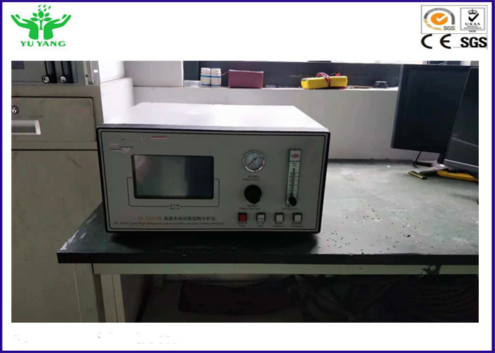 CA da alta temperatura 220V 50/60Hz 2A del equipo de prueba del índice del oxígeno del ISO 4589-3
