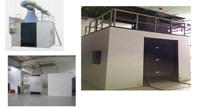 YYF005 Aparato de ensayo de material y productos de construcción para ensayo de un solo objeto de combustión (SBI)