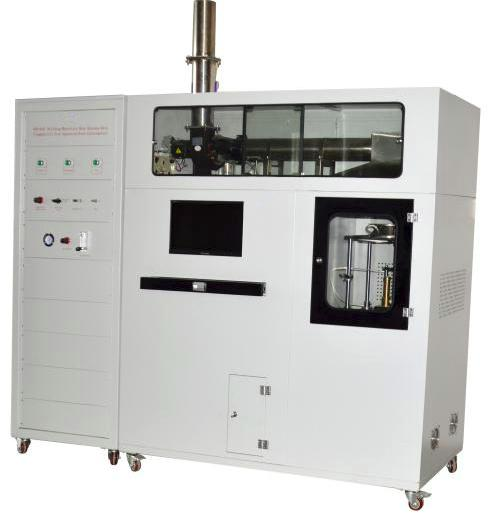 Testador de inflamabilidad con calorímetro cónico estándar ISO 5660 con intensidad de radiación de 100 kW/m2 y escala electrónica de alta precisión