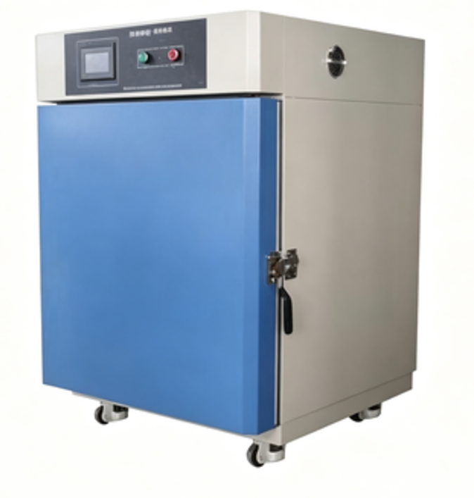 YYE-001 Cámara de prueba ambiental de acero inoxidable SUS304 con controlador de temperatura PID digital y rango de temperatura ambiente ~+250°C