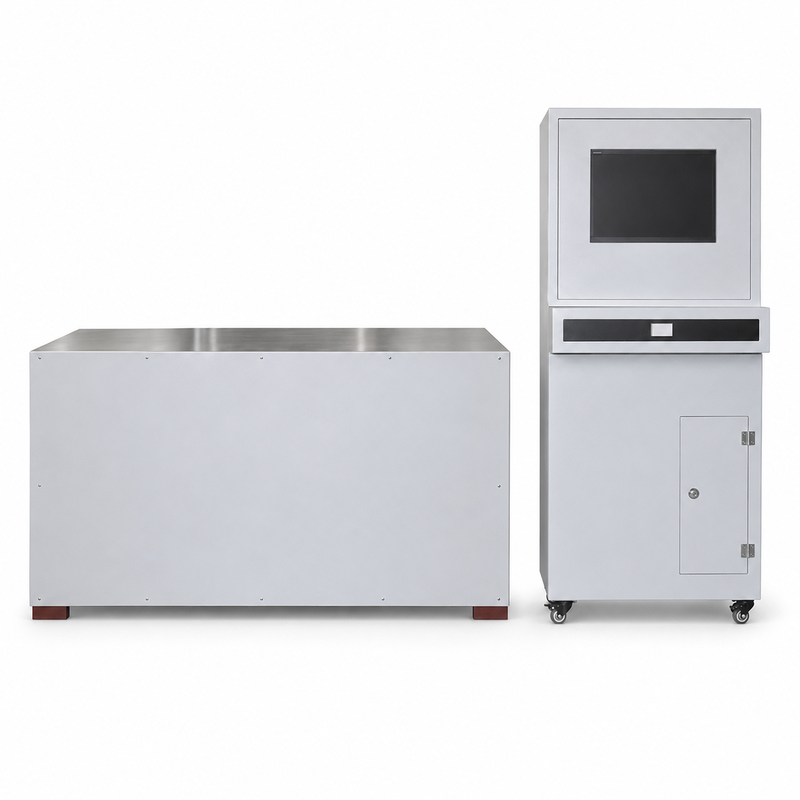 Probador de temperatura de servicio de aislamiento térmico ASTM C411 ISO 8142 Máquina de prueba de materiales para tuberías y tableros Equipo de laboratorio