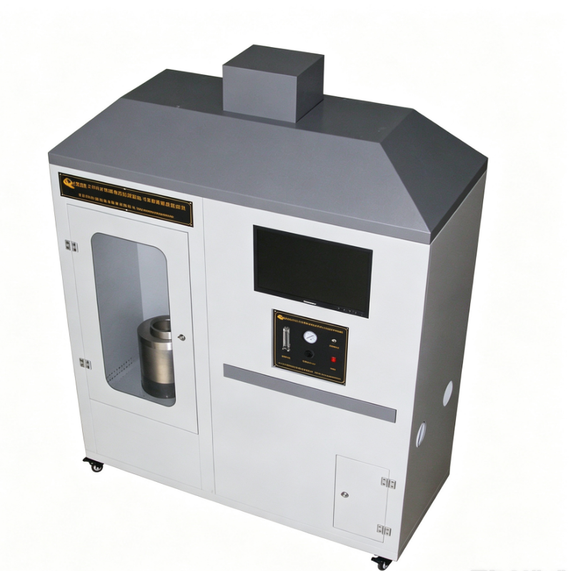 Laboratory Plastic Burning Behavior Tester Flame Combustion Testing Machine for Polymer Materials