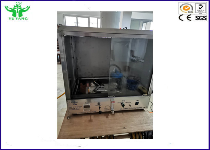 45° escogen el equipo de prueba de la inflamabilidad del cable de la base GB/T 25085 0,1 L ~ 1 l/min