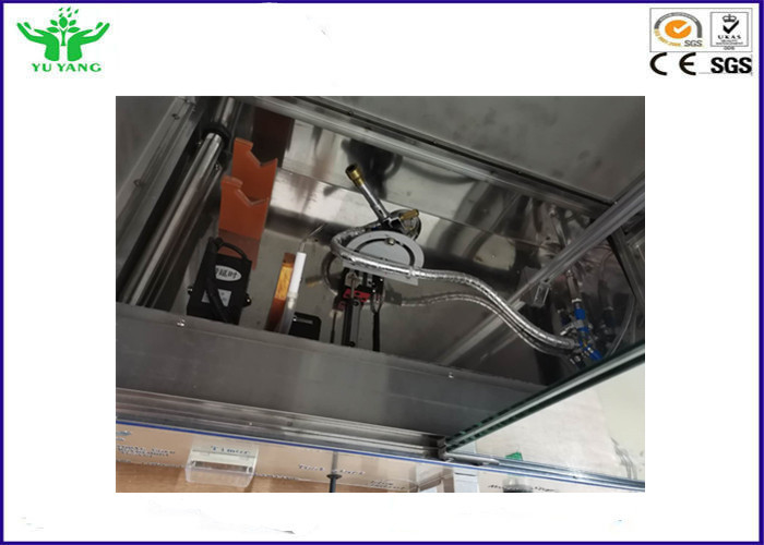 45° escogen el equipo de prueba de la inflamabilidad del cable de la base GB/T 25085 0,1 L ~ 1 l/min