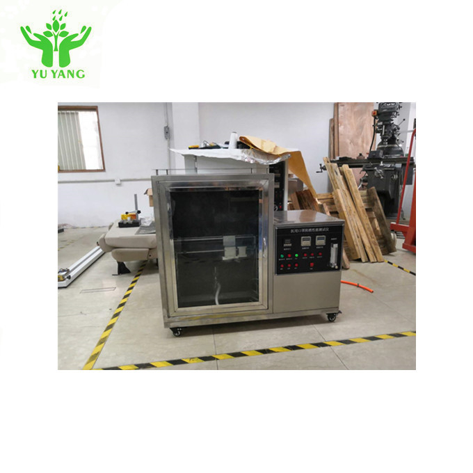 máquina ignífuga facial quirúrgica de la prueba de la prueba ignífuga blanca plateada del equipo de prueba de la inflamabilidad 70kg