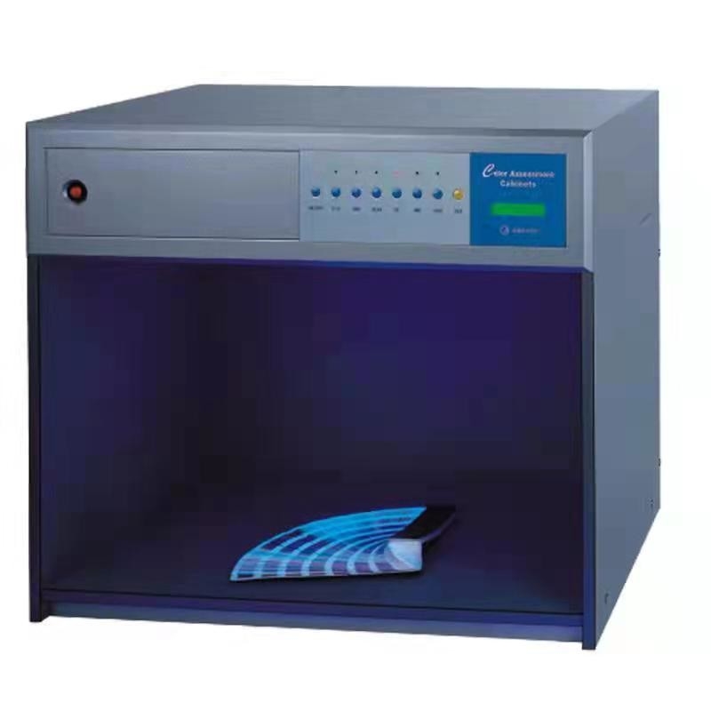 Caja de entonado de colores de la evaluación del color del gabinete de 6 fuentes de luz estándar