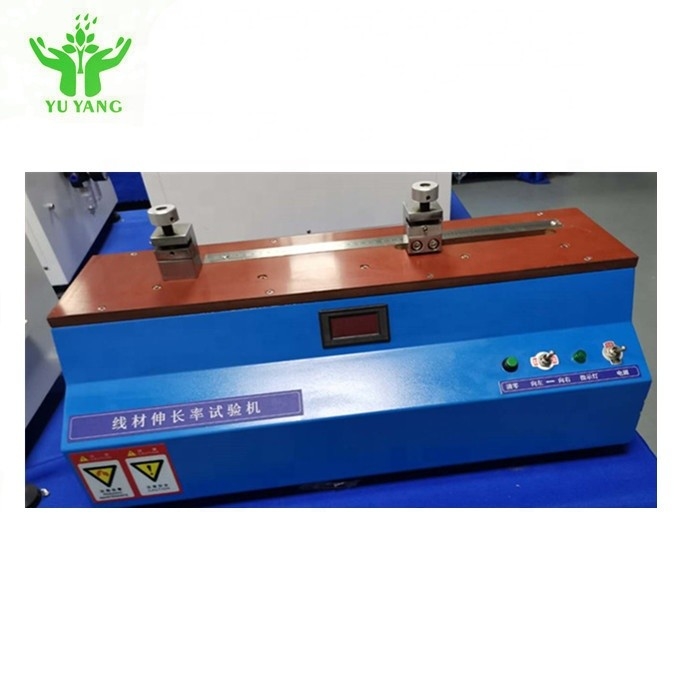 Alargamiento desnudo Rate Test Machine Copper Wire del alambre de metal y equipo de prueba del alargamiento del cable