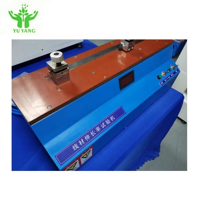 Alargamiento desnudo Rate Test Machine Copper Wire del alambre de metal y equipo de prueba del alargamiento del cable