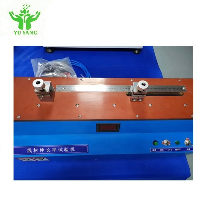 Alargamiento desnudo Rate Test Machine Copper Wire del alambre de metal y equipo de prueba del alargamiento del cable