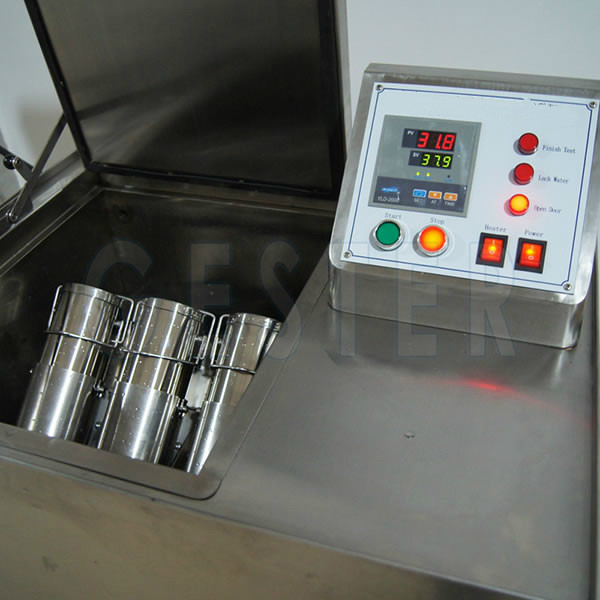 Launderometer acelerado probador de la firmeza de color del bote 550ml AATCC 61 del ISO