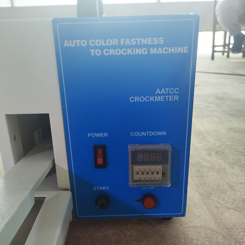 Firmeza de color Crockmeter electrónico 60 tiempos Min Auto Abrasion Tester
