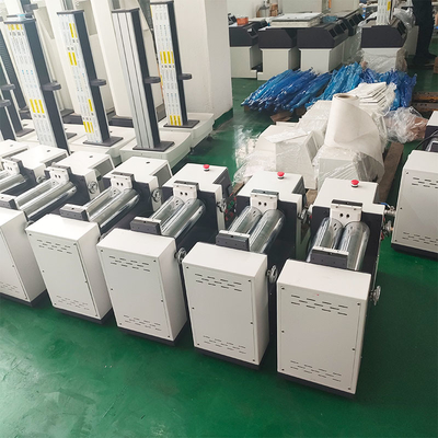 Indicador digital del tipo dos del rollo del molino del laboratorio abierto de la máquina para la prueba de goma
