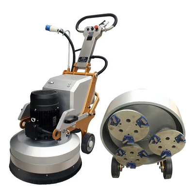 amoladora concreta Autorotation 1250rpm del piso 4000W que embala los 98*63*94cm