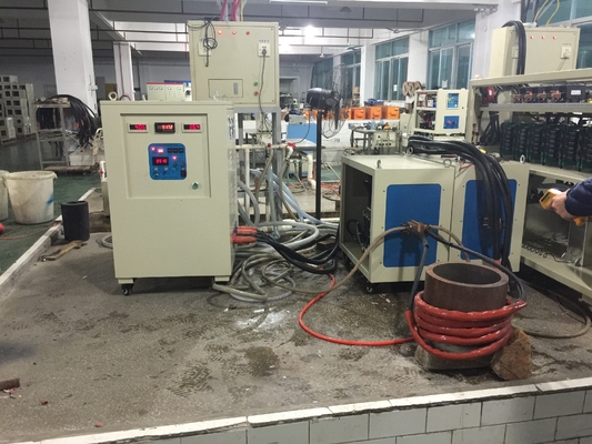Soldadora de cobre portátil del tubo, máquina de calefacción de inducción de 25KW 50A