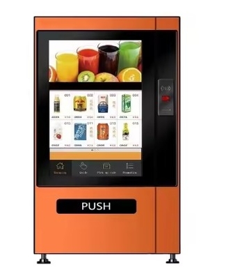 Máquina de venta automática completa para venta de helados conveniente con sistema de control remoto y alerta