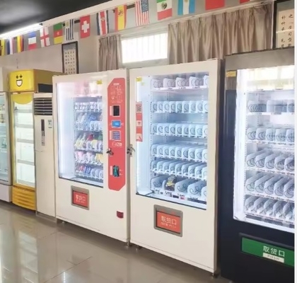 Máquina de venta automática con calefacción rápida y gran capacidad para comidas calientes y frías
