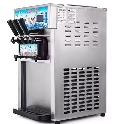 Máquina de helados de servicio suave de acero inoxidable 220v