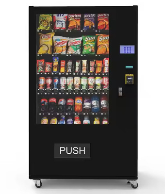 Máquina de venta con pantalla táctil inteligente Pago sin efectivo Tarjeta de crédito QR Centro comercial perfecto
