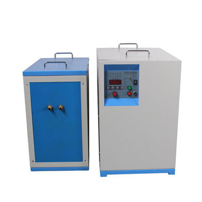 Máquina de calefacción por inducción de alta frecuencia portátil de 40 kW para la construcción de plantas de fabricación de metales