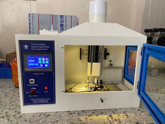 Equipo de horno para pruebas de inflamabilidad ISO11925 para evaluar las propiedades ignífugas de los materiales de construcción