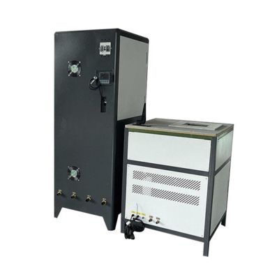 Máquina de recocido continuo de alambre LGBT de inducción por calentamiento de frecuencia con pantalla táctil portátil de 200 Kw