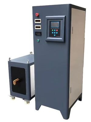 Máquina de sellado automático de papel de aluminio de inducción continua de calentamiento por inducción de frecuencia de pantalla táctil de 60kw LGBT, horno de tratamiento térmico de endurecimiento por inducción
