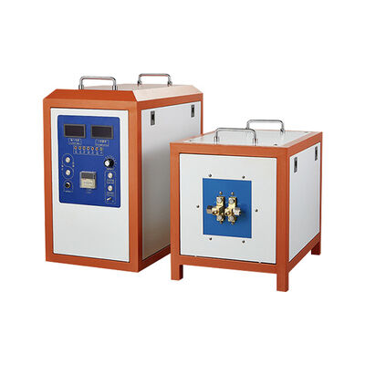 Máquina de calentamiento por inducción portátil 220V Forja de pernos de motor de acero Componentes principales de PLC Equipo de calentamiento por inducción de acero inoxidable