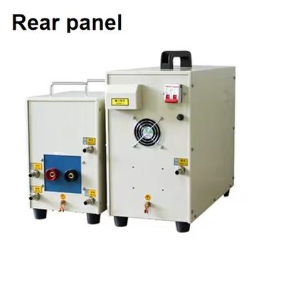 Nuevo Máquina de calentamiento por inducción de 25kW, calentador de inducción de caucho de silicona de alta frecuencia de frecuencia de 30 ~ 100khz con Motor de 12V