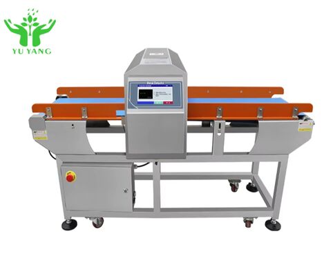 Máquina detectora de metales al por mayor, rechazo automático de alta sensibilidad para fábrica textil de alimentos