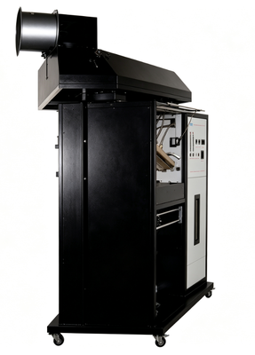 Probador de flujo radiante crítico que cumple con ISO9239 con potencia total de 2 KW y panel radiante de 300 mm × 450 mm para pruebas de flujo de calor de pisos